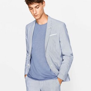 Striped Bermuda Shorts